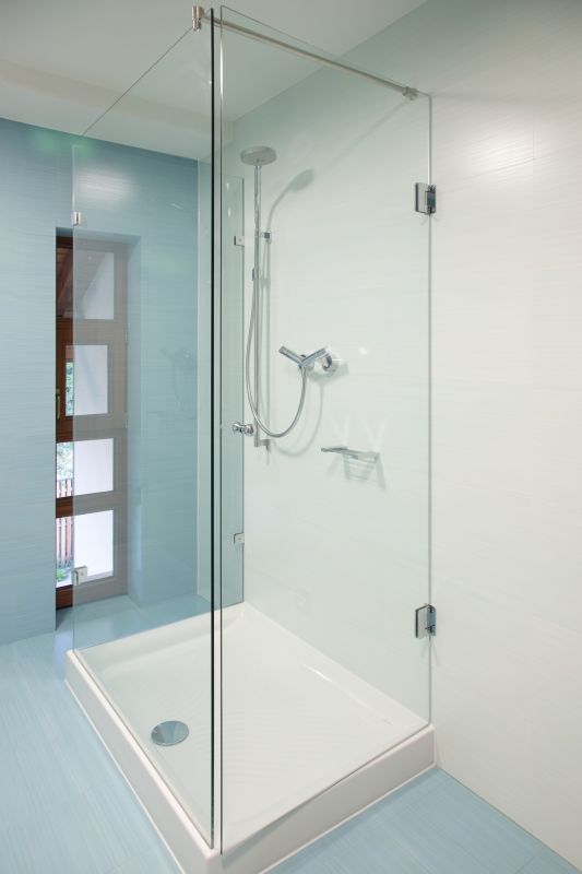 Minimalist Fixtures in Shower